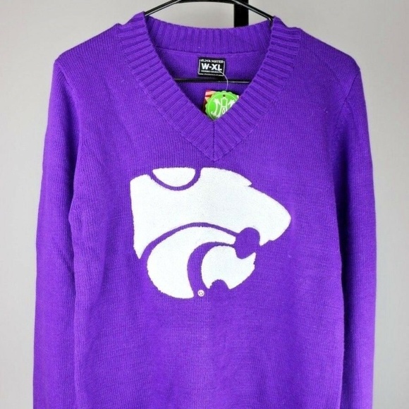 Sweaters - Kansas State Wildcats Women's V-Neck Sweater Sweaters - Kansas State Wildcats Women's V-Neck Sweater